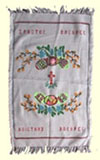 Ukrainian Embroidered Easter Basket Cover